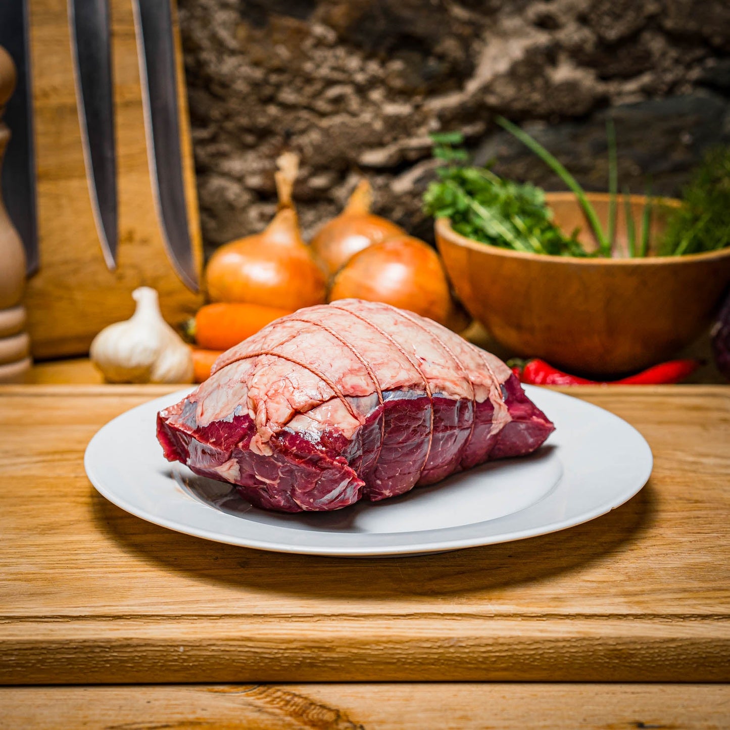 Frozen Organic Aberdeen Angus Beef Topside Roast