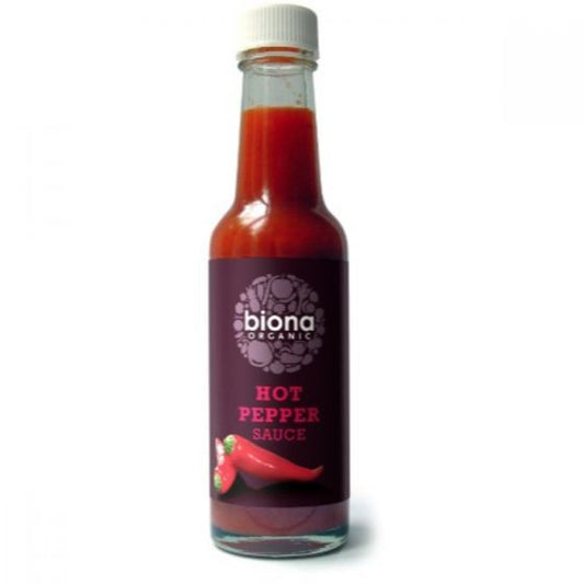 Biona Hot Pepper Sauce - 140ML