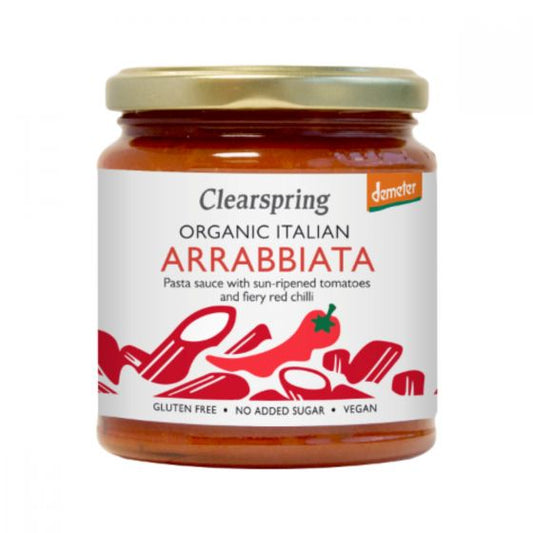 Clearspring Demeter Italian Arrabiata Pasta Sauce - 300G