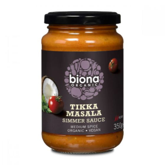 Biona Tikka Masala Simmer Sauce - Case of 6 x 350G