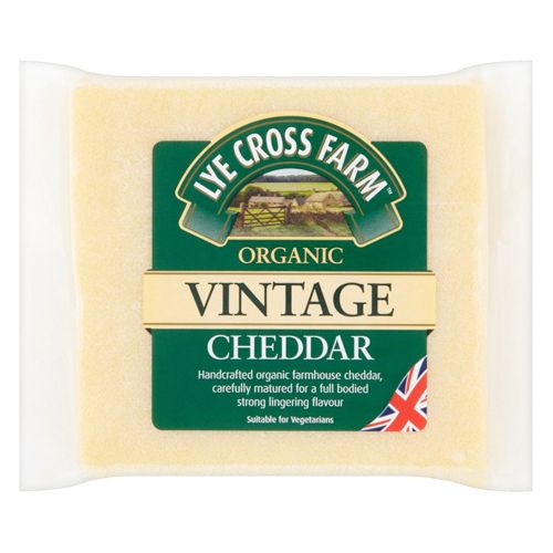 Lye Cross Farm Vintage Cheddar Cheese - 245G