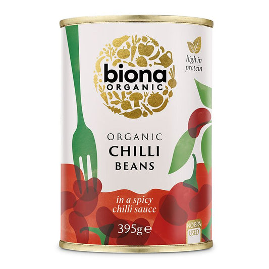 Biona Chilli Beans - 395G