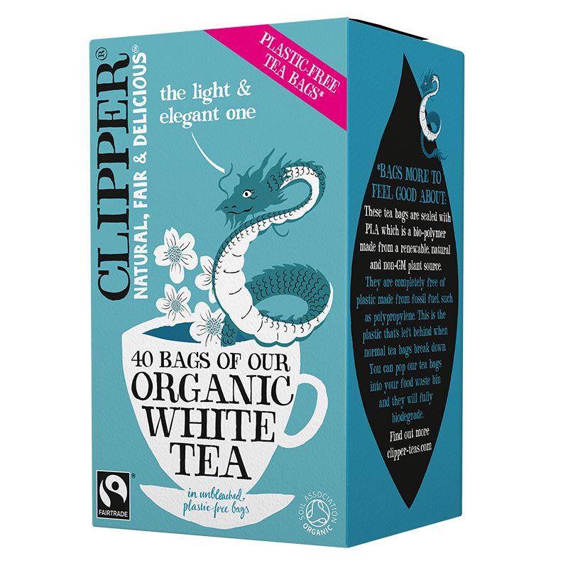 Clippeer Tea Clipper White Tea - 40 bags – Good Food Project