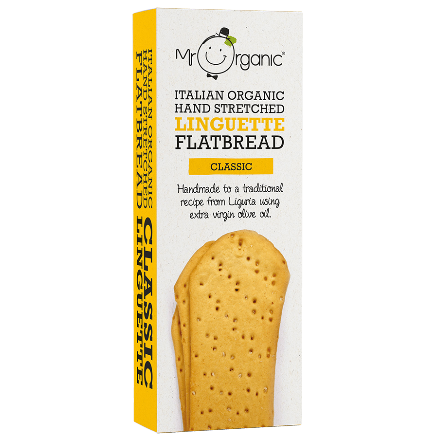Mr Organic Linguette Flatbread - Classic - 150G (Org)