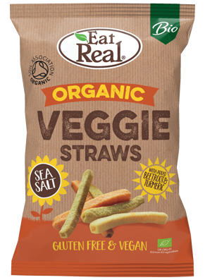 Eat Real Veggie Straws - 100G