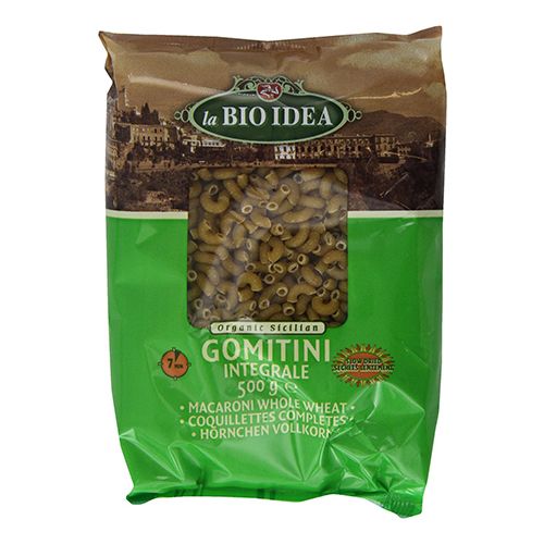 La Bio Idea Wholewheat Gomitini (Macaroni) Pasta - 500G