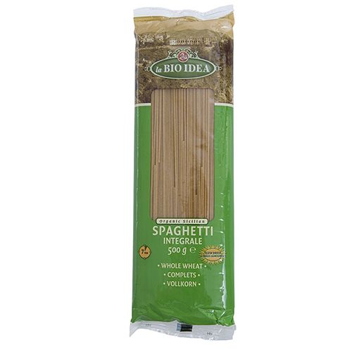 La Bio Idea Wholewheat Spaghetti - 500G