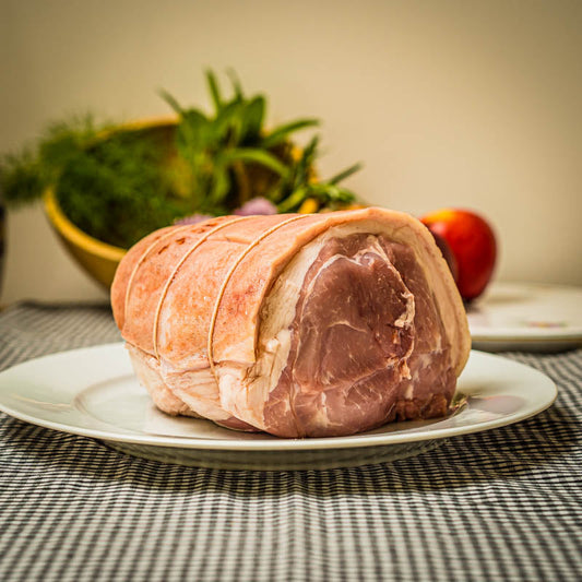 Frozen Organic Rare-Breed Rolled Leg of Pork
